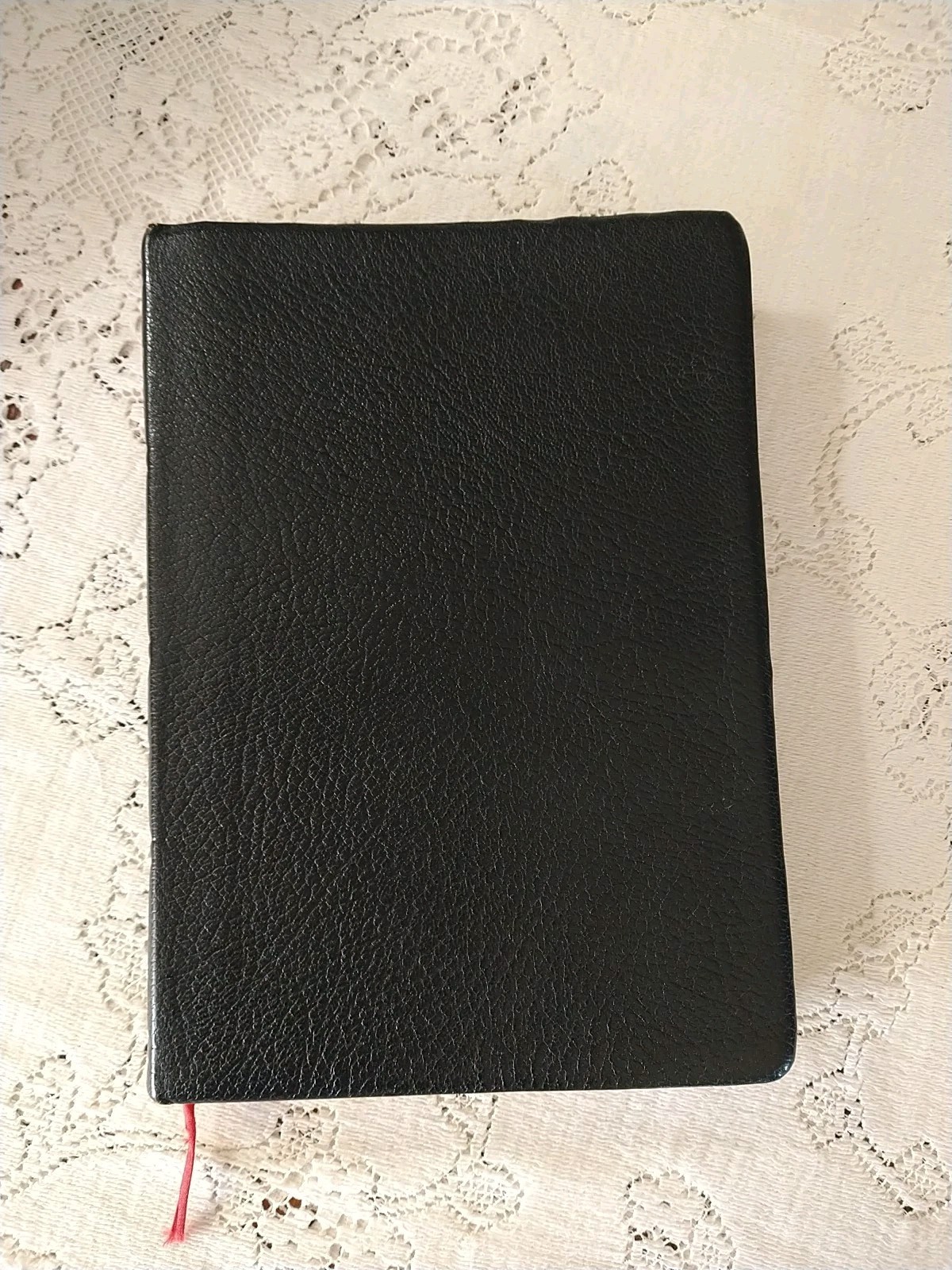 Genuine Leather Dakes Annotated Reference Bible Old New Testament KJV Black 1961