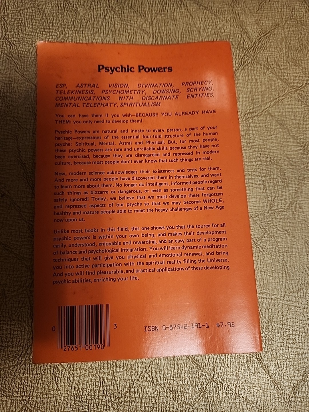 The Development of Psychic Powers by Melita Denning and Osborne Phillips –