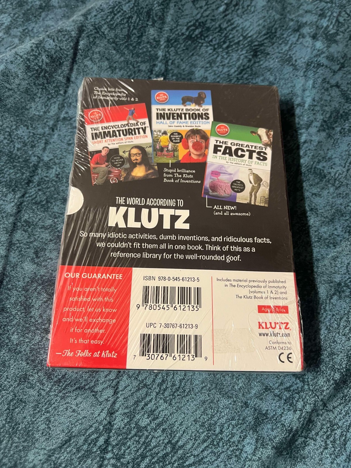 The World According to Klutz by The Editors of Klutz [Paperback, 300 pages]