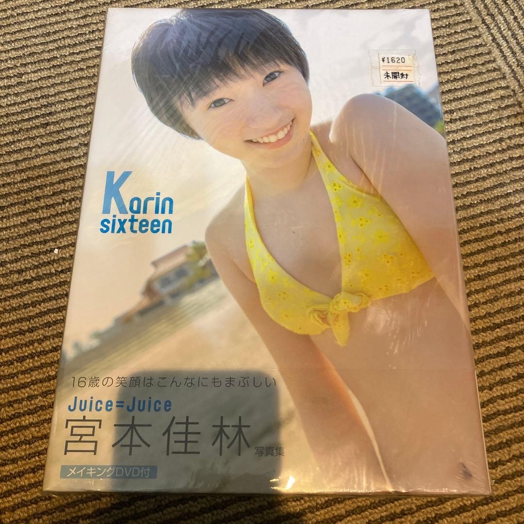 Karin sixteen Karin Miyamoto talent Photo Book unopened