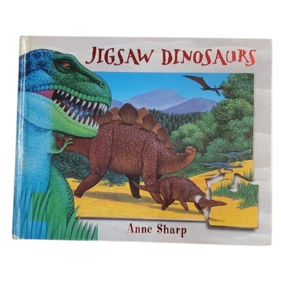 Jigsaw Dinosaurs Puzzle Book