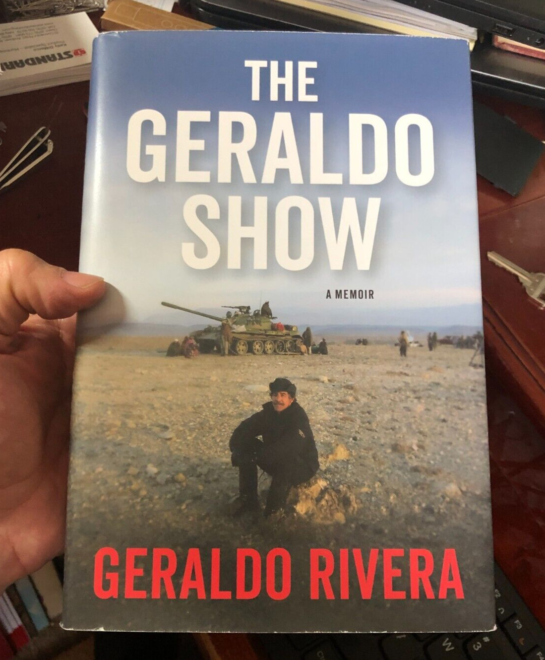 “The Geraldo Show – A Memoir” Geraldo Rivera Signed Benbella Books 2018