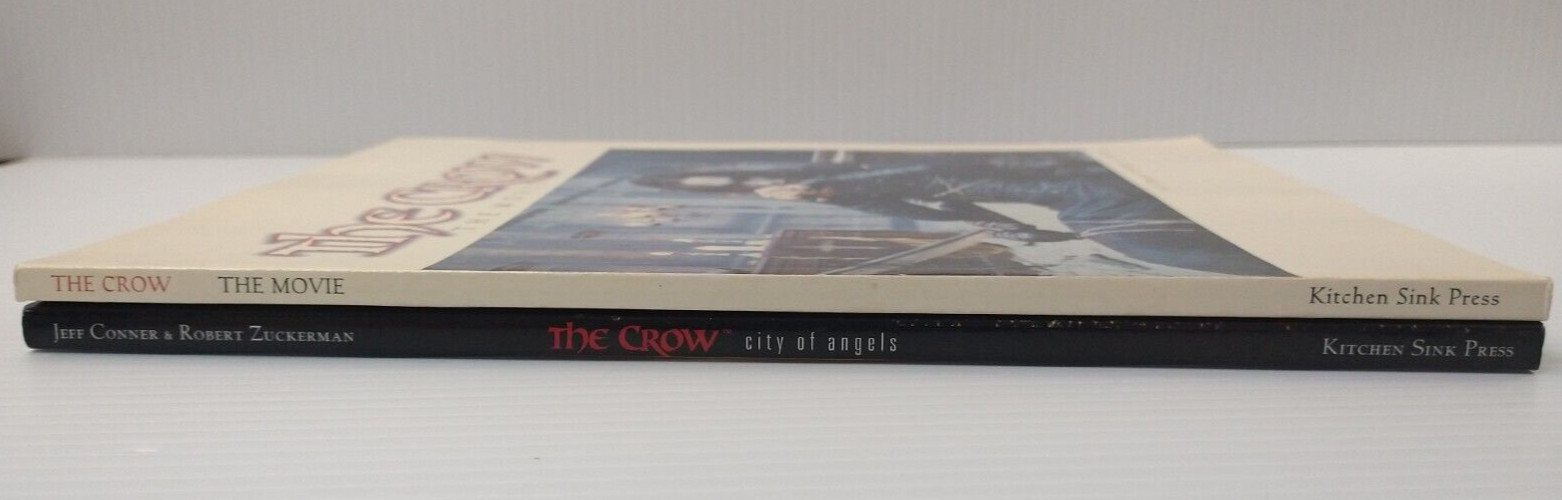 Lot Of 2 Crow: The Movie *BTS Story & Images of BRANDON LEE by Zuckerman RARE