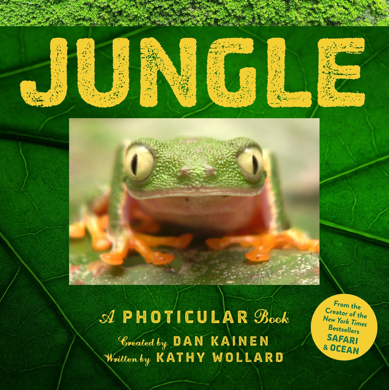 Jungle: A Photicular Book – hardcover Kainen, Dan|Wollard, Kathy