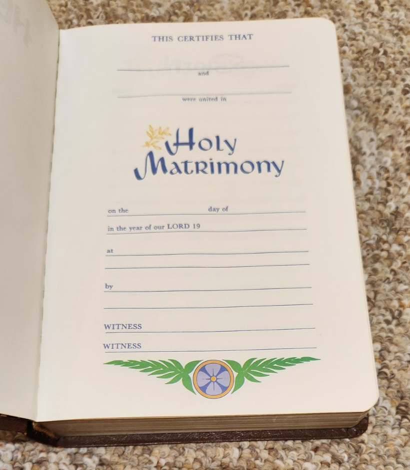 Giant Print OLD TIME GOSPEL HOUR KJV Holy Bible Faith Partners Edition 1976 Set