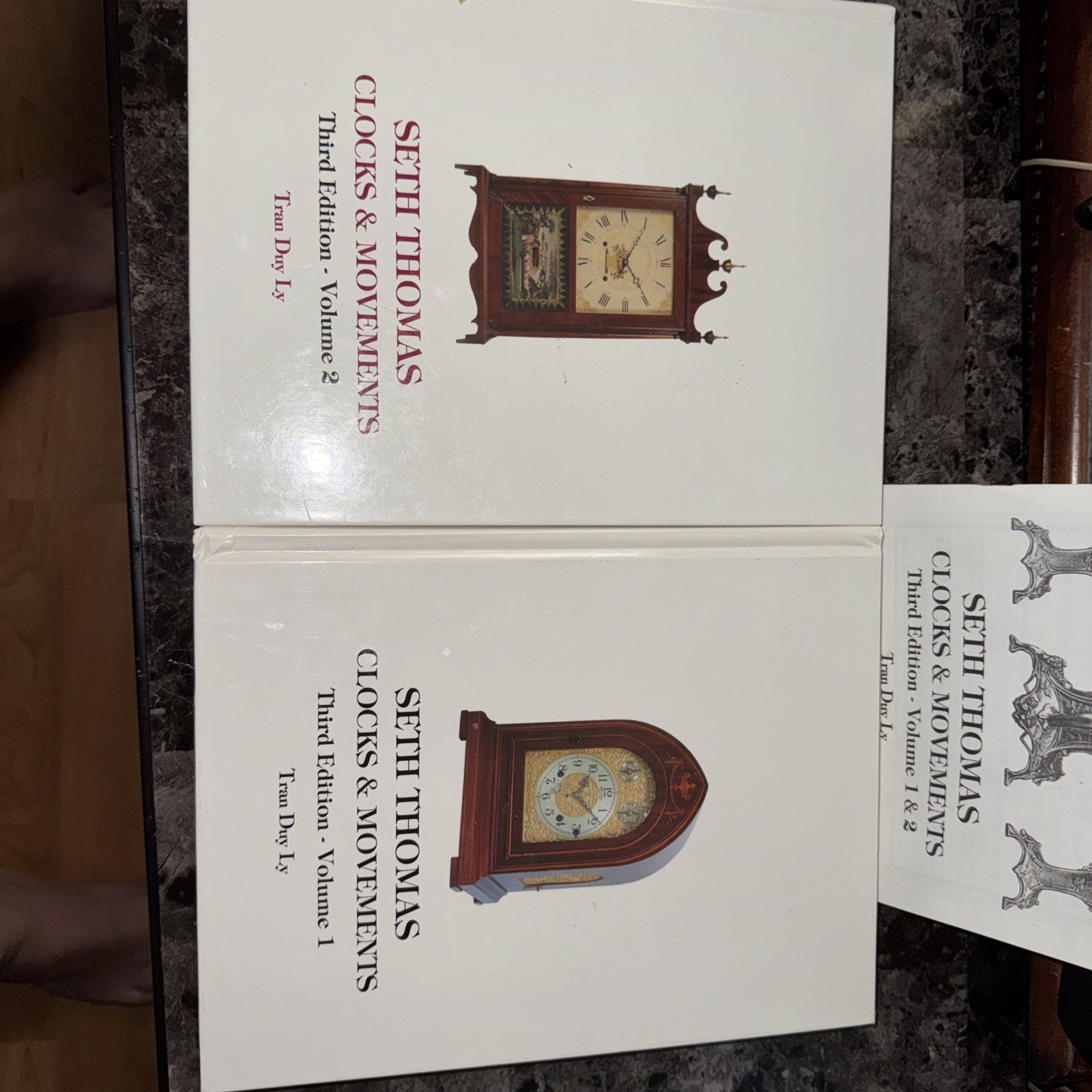 Seth Thomas Clocks & Movements Vol 1 and 2 by Tran Duy Ly 3rd Editions