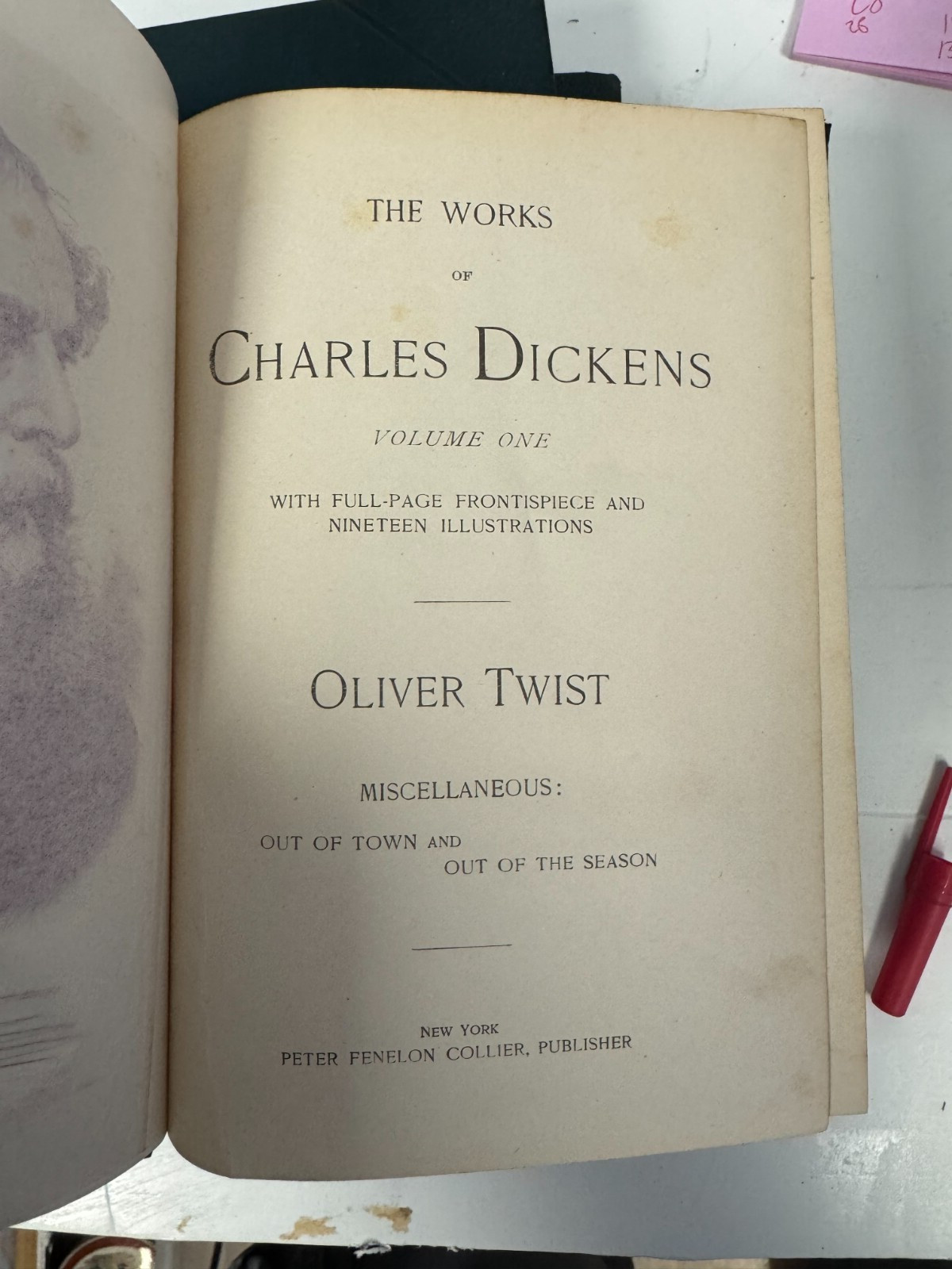 Antique 1890’s The Works Of Charles Dickens Peter Fenelon Collier x26 LOT VG++