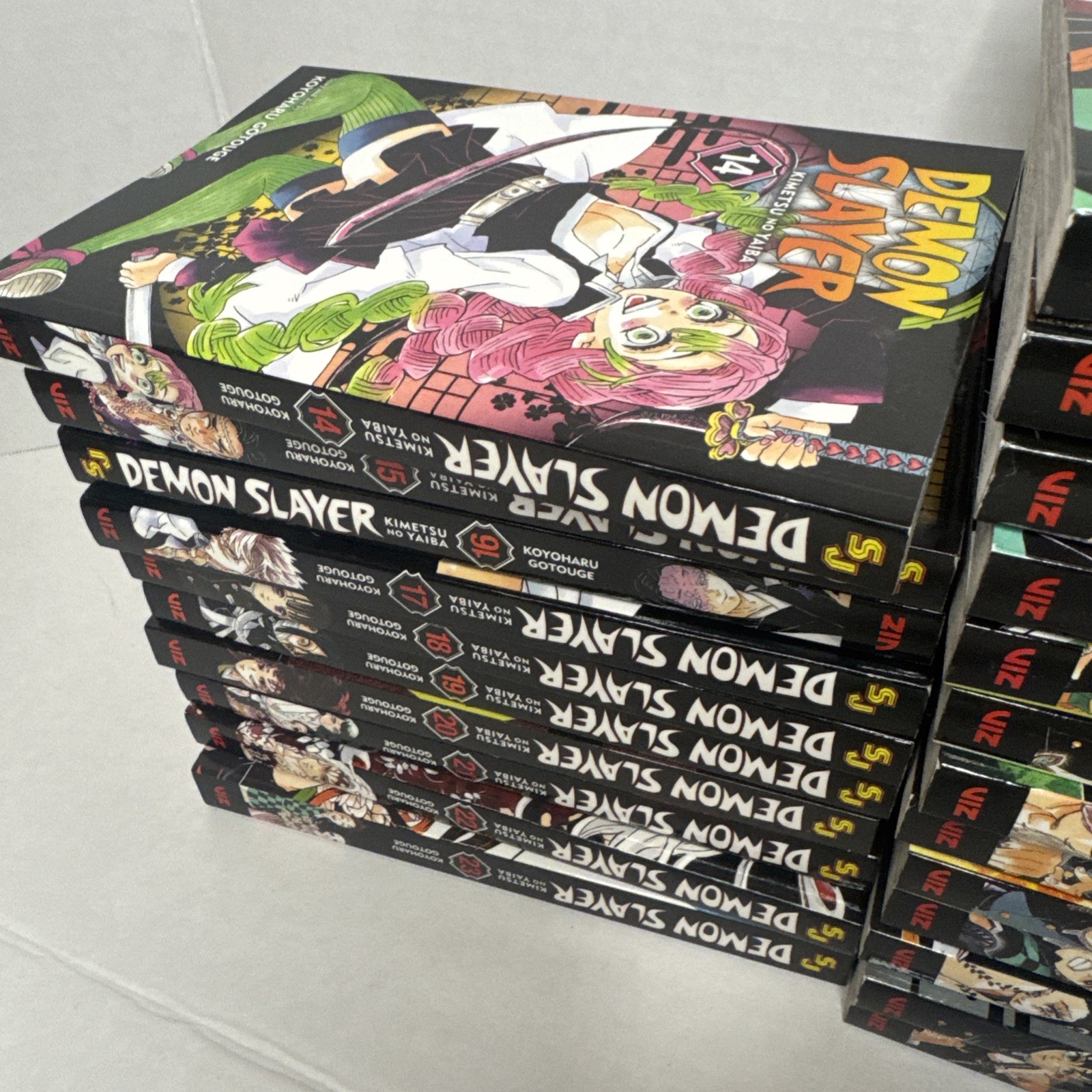 Demon Slayer Kimetsu no Yaiba Manga Set Vol 1‑23 Complete Series English Viz