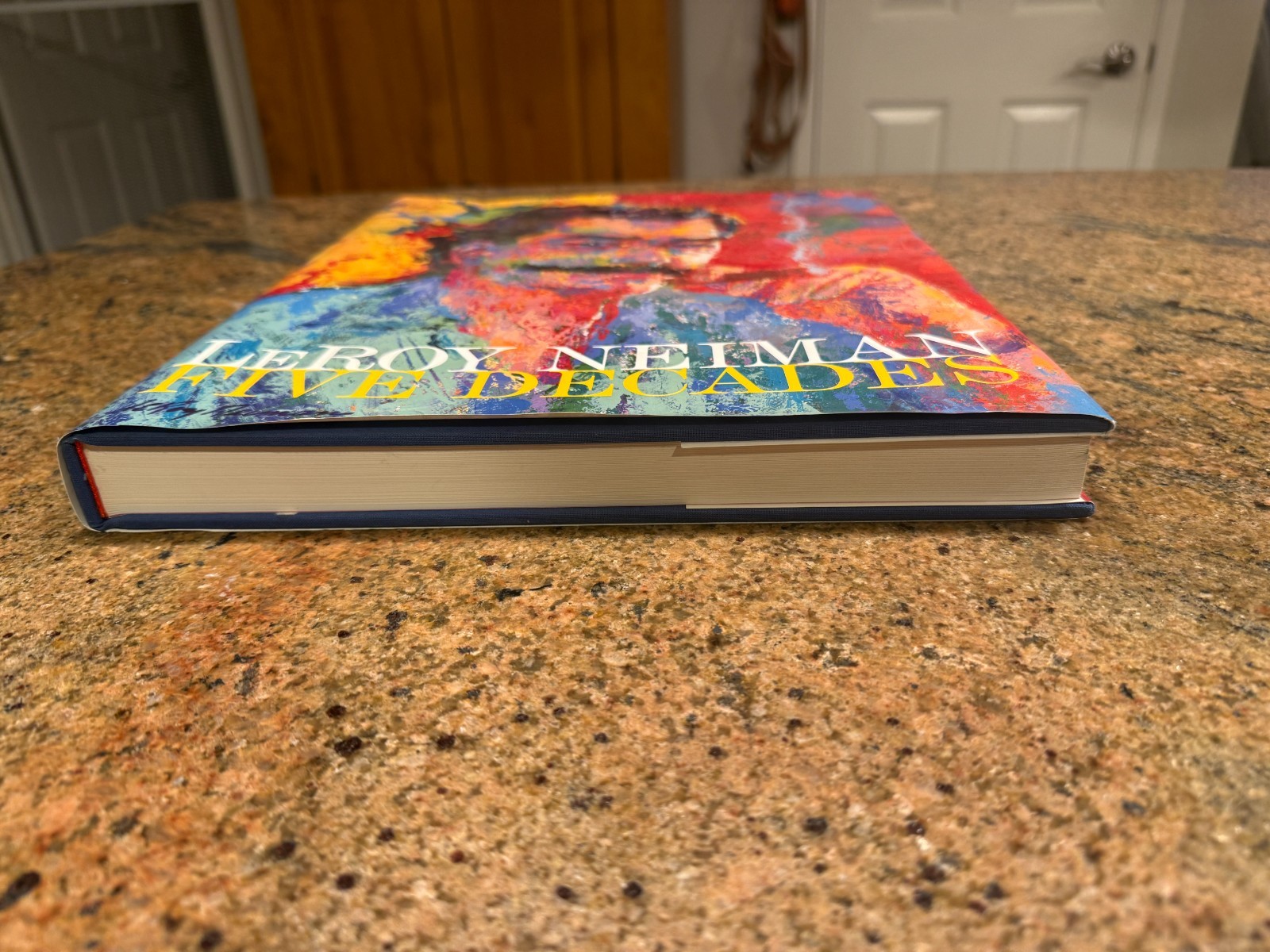 LeRoy Neiman: Five Decades – Hardcover, by LeRoy Neiman -SIGNED