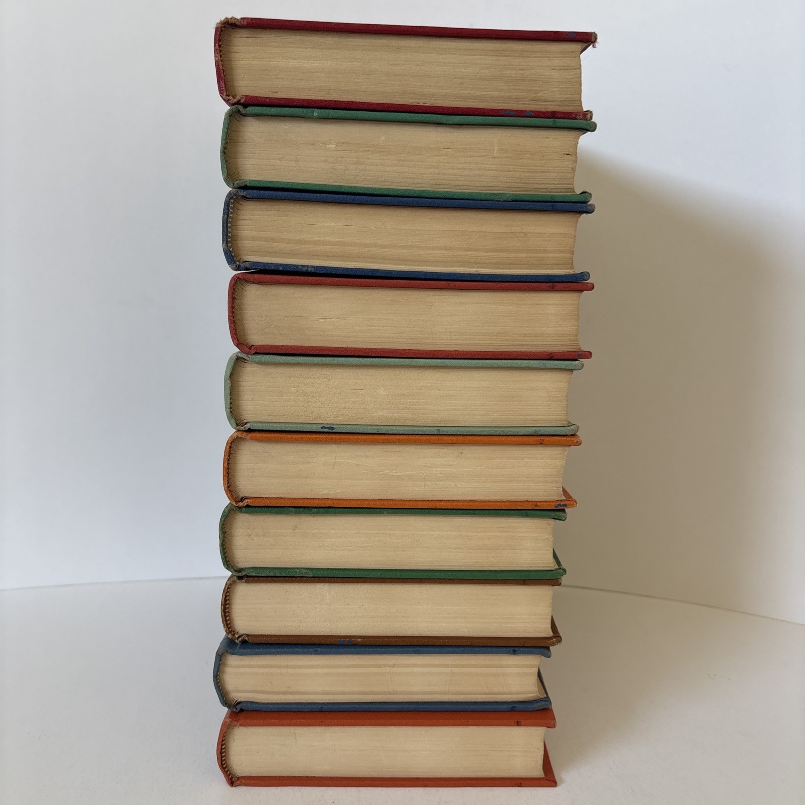 The Junior Classics VTG 1956 Complete Set Popular Edition Collier Vol. 1-10
