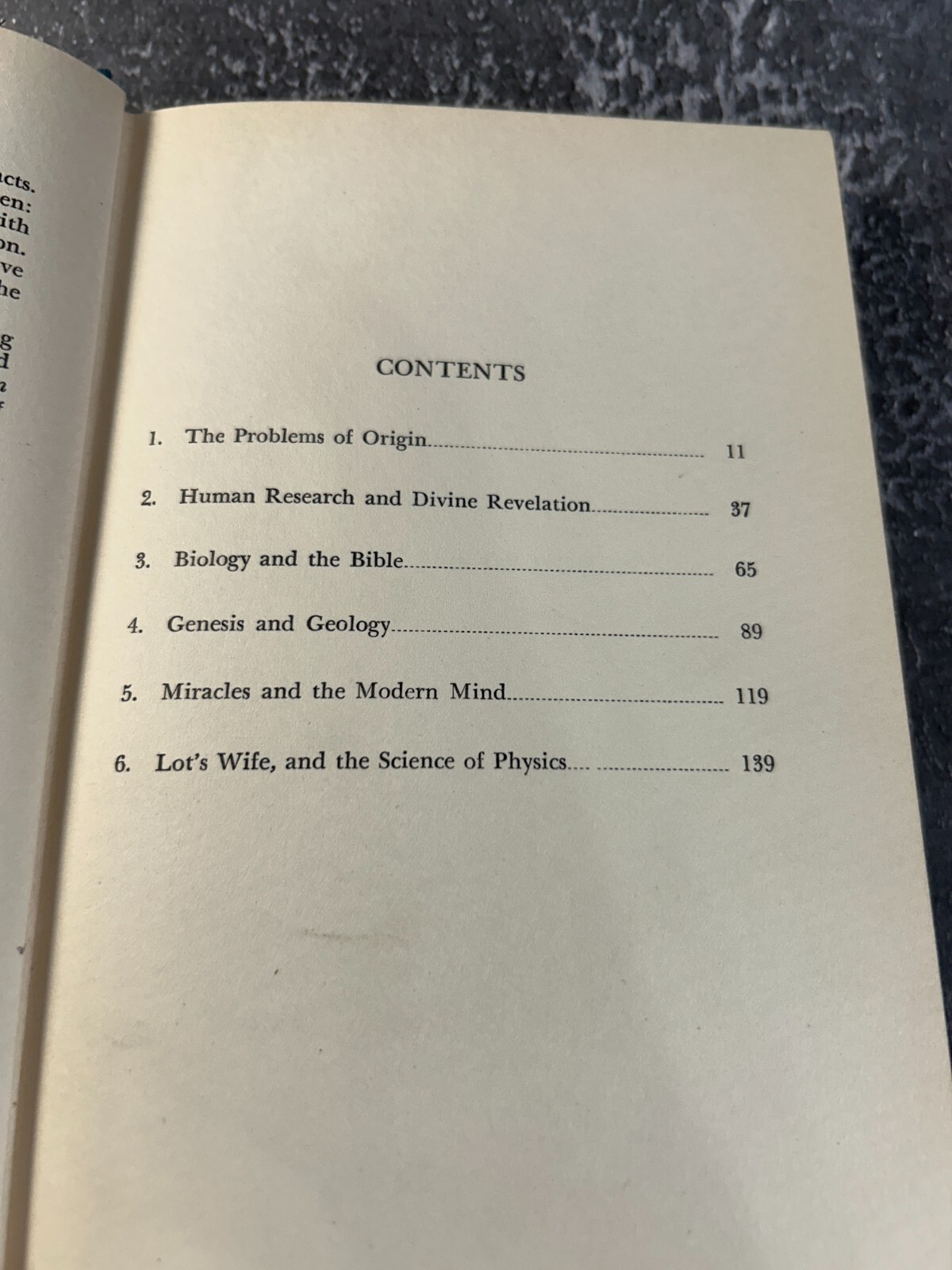 Lot’s Wife and the Science of Physics by Harry Rimmer