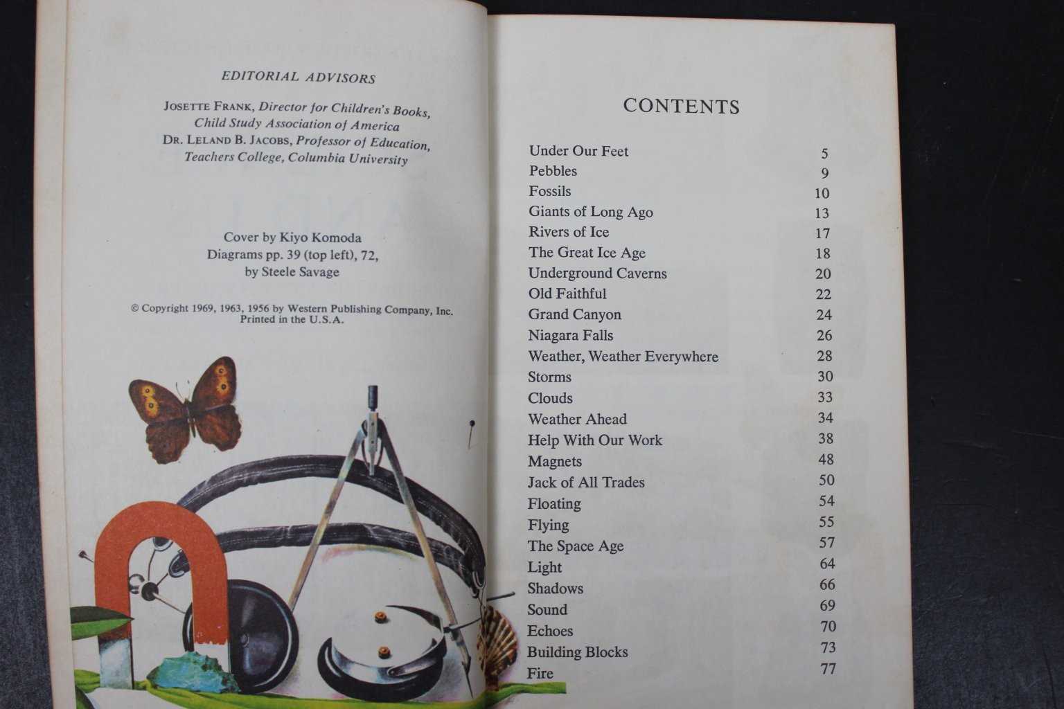 Science and Us Bertha Morris Parker 1969 Golden Press Illustrated Children’s PB