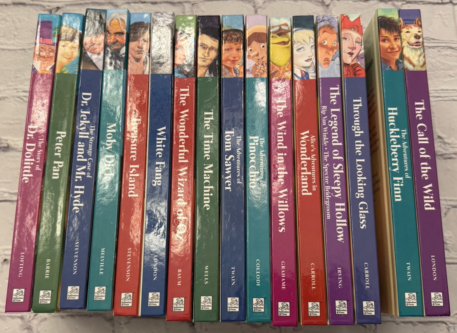The Great Classics For Children Dalmatian Press Hard Cover 2001 Lot of 16 Books