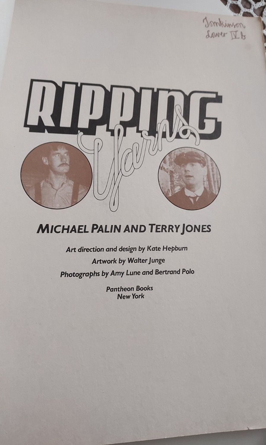 Ripping Yarns by Michael Palin & Terry Jones – Monty Python – 1978