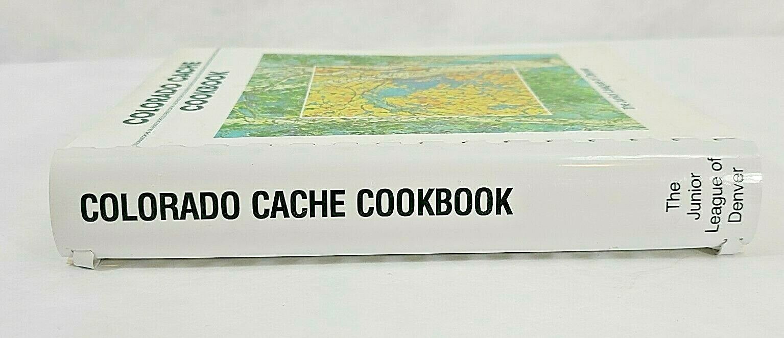 Vintage Colorado Cache Cookbook 430 pages Junior League Denver Recipes Spiral