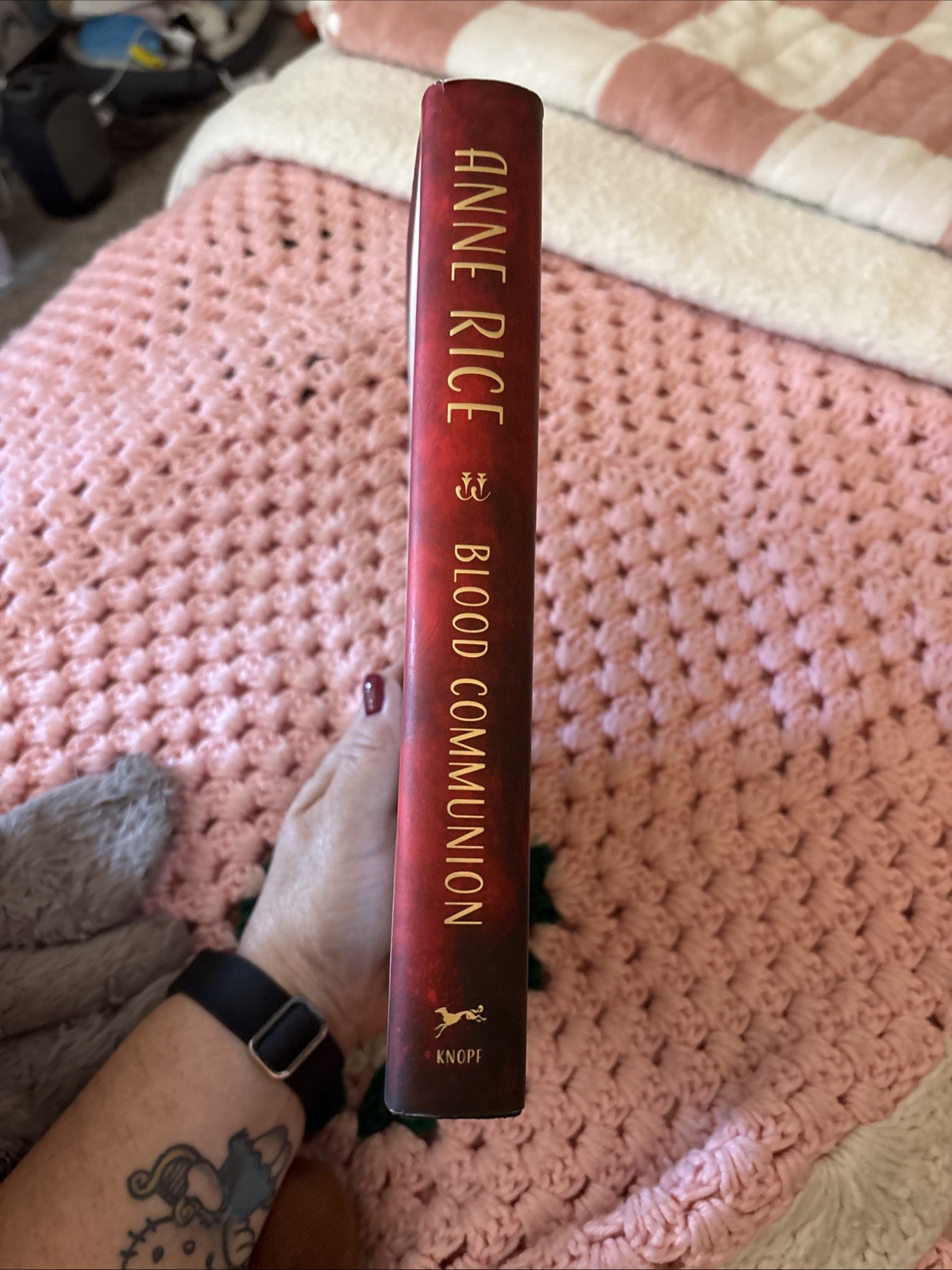 signed anne rice blood communion