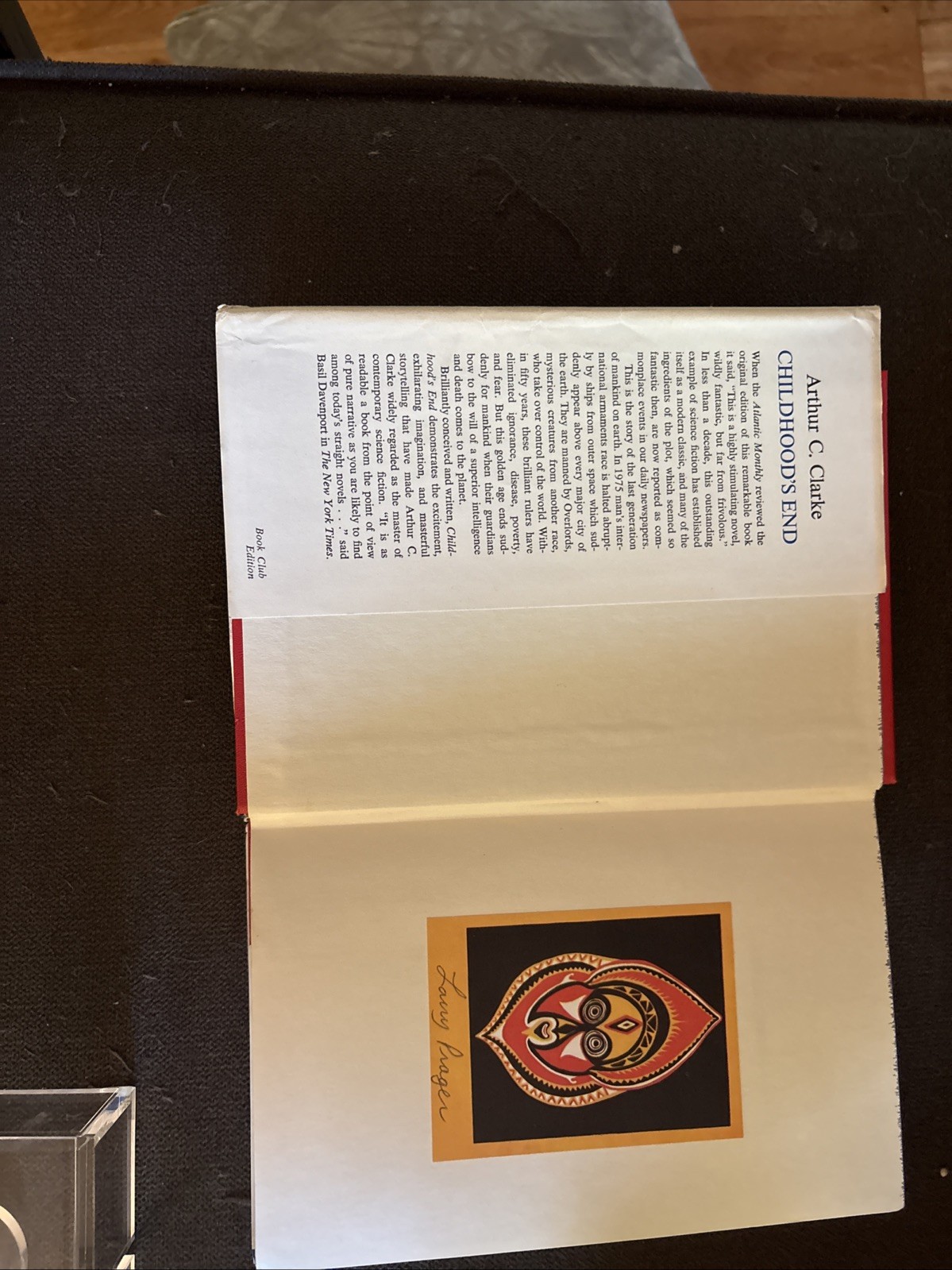 Childhood’s End, Arthur C. Clarke, HC DJ BCE, VERY GOOD!