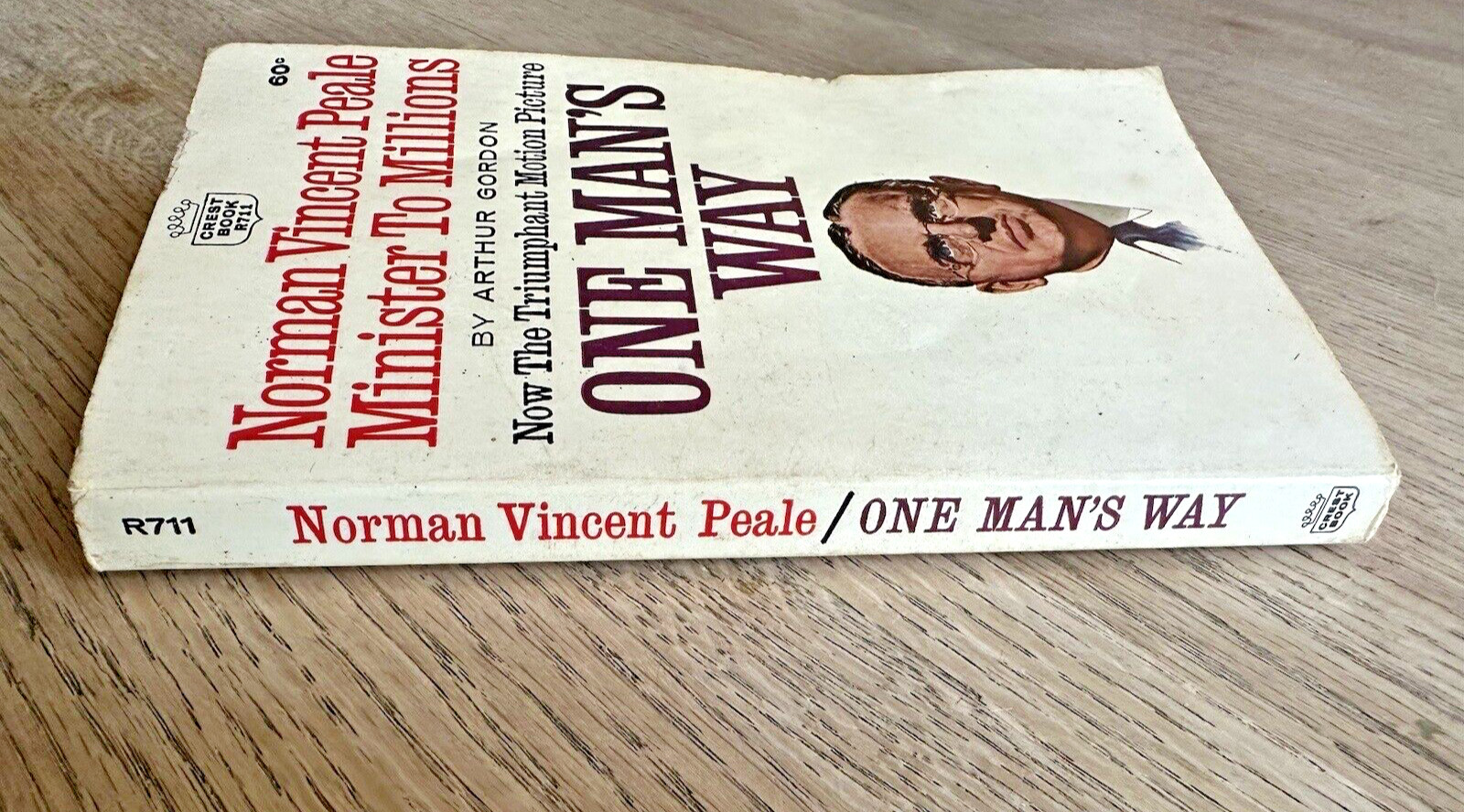 Vintage Paperback Norman Vincent Peale Minister to Millions By Arthur Gordon