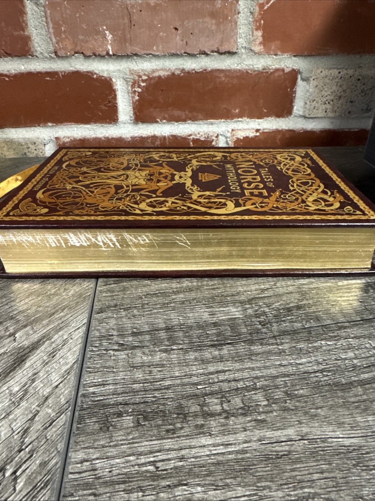 Tales of Norse Mythology Helen A Guerber Leather Bound Hardcover Barnes & Noble