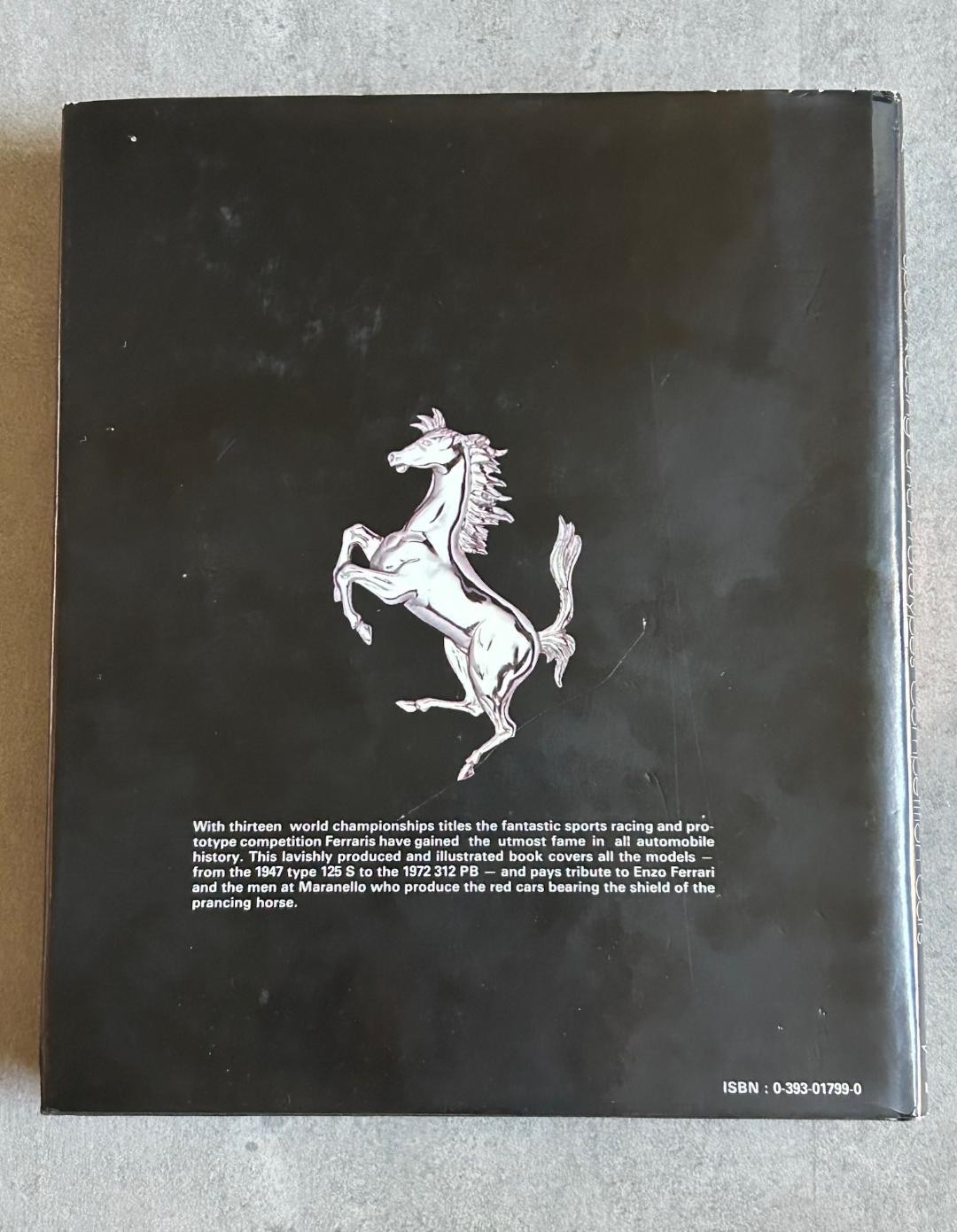 Ferrari Sport Racing by Antoine Prunet- First American Edition 1983 Classic book