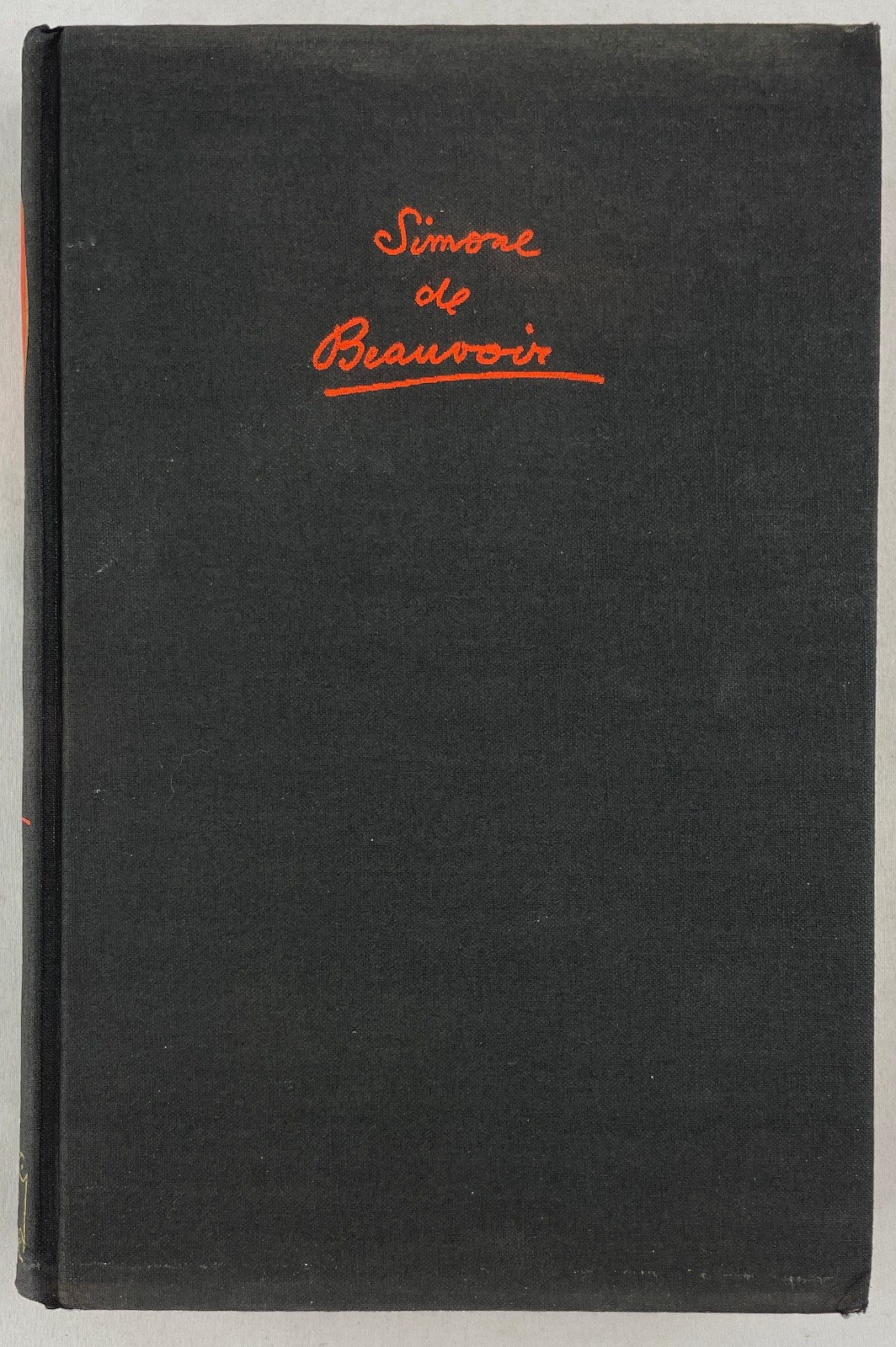 She Came to Stay, Simone de Beauvoir, 1954, 1st Edition Thus, HCDJ