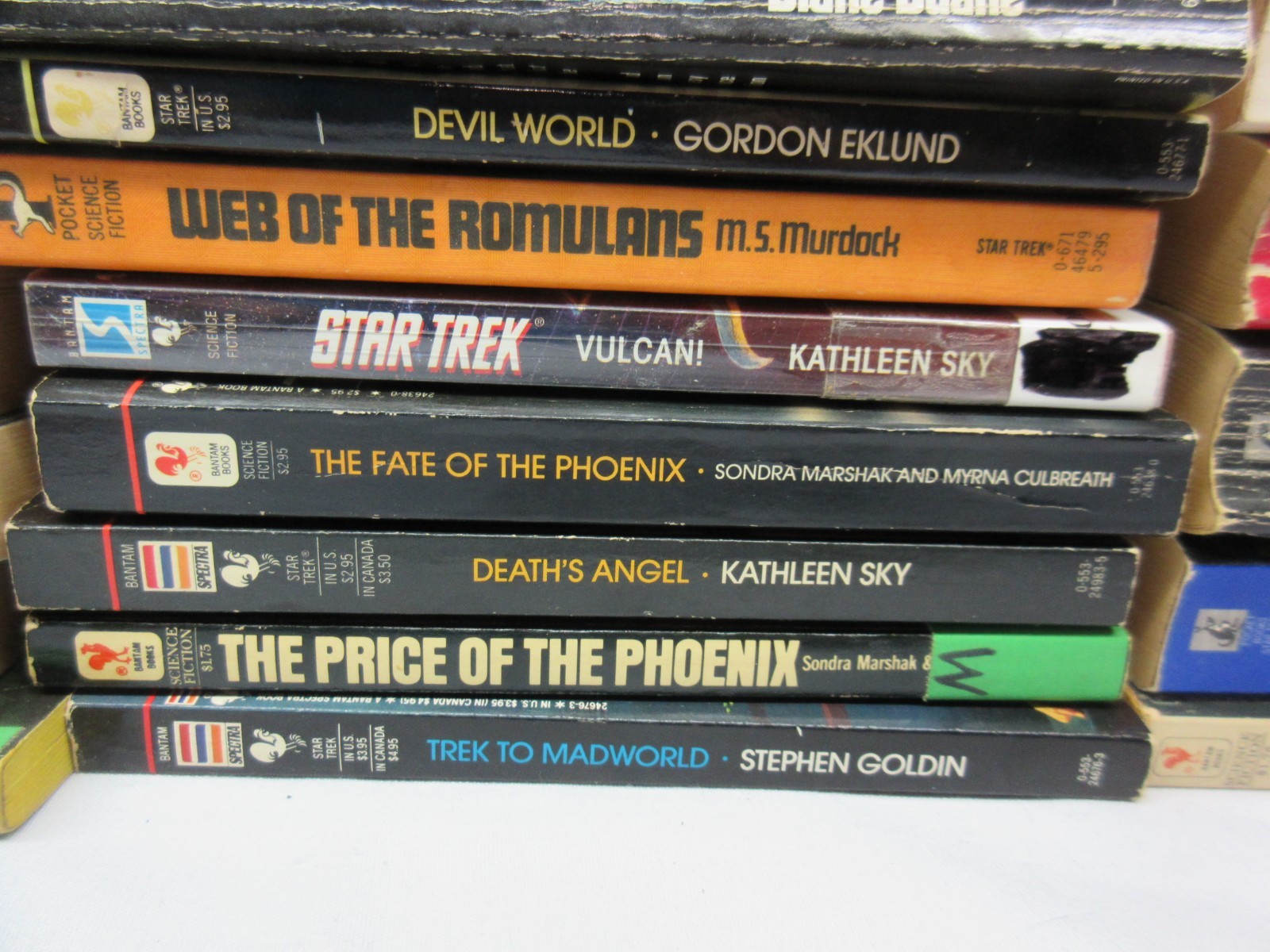 30 Star Trek The Original Series Books No Numbered Standalone Etc Buy It Now