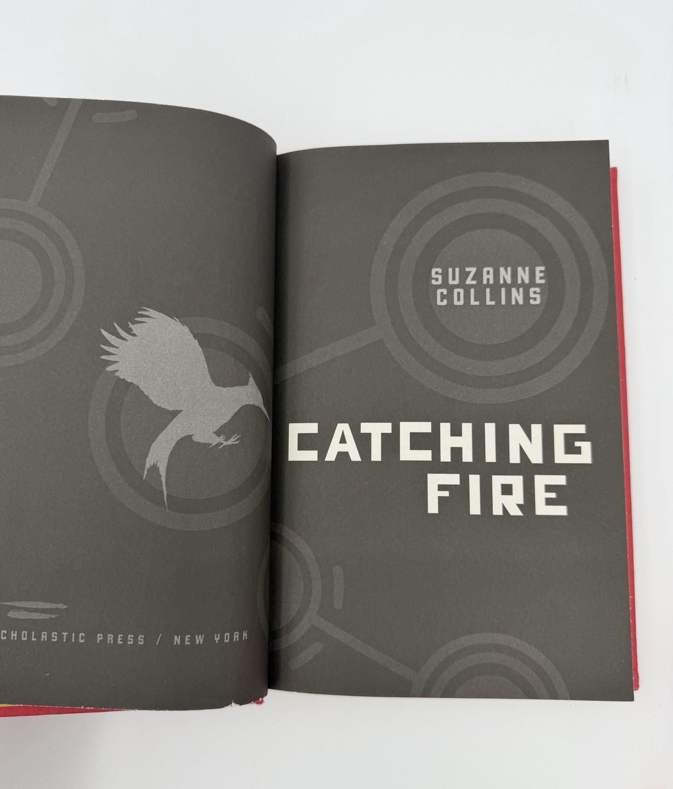 Catching Fire by Suzanne Collins 1st Edition First Printing 2009 HC Very Good