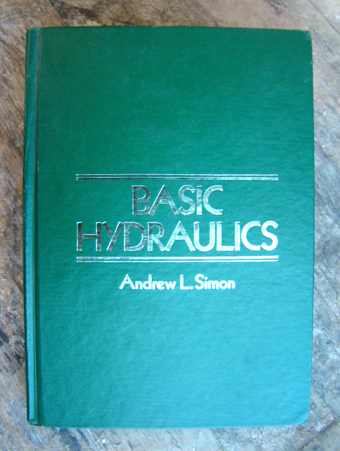 Basic Hydraulics ~1981 HC~ Simon Fluid Water Engineering HYdrostatic Pipes 💧