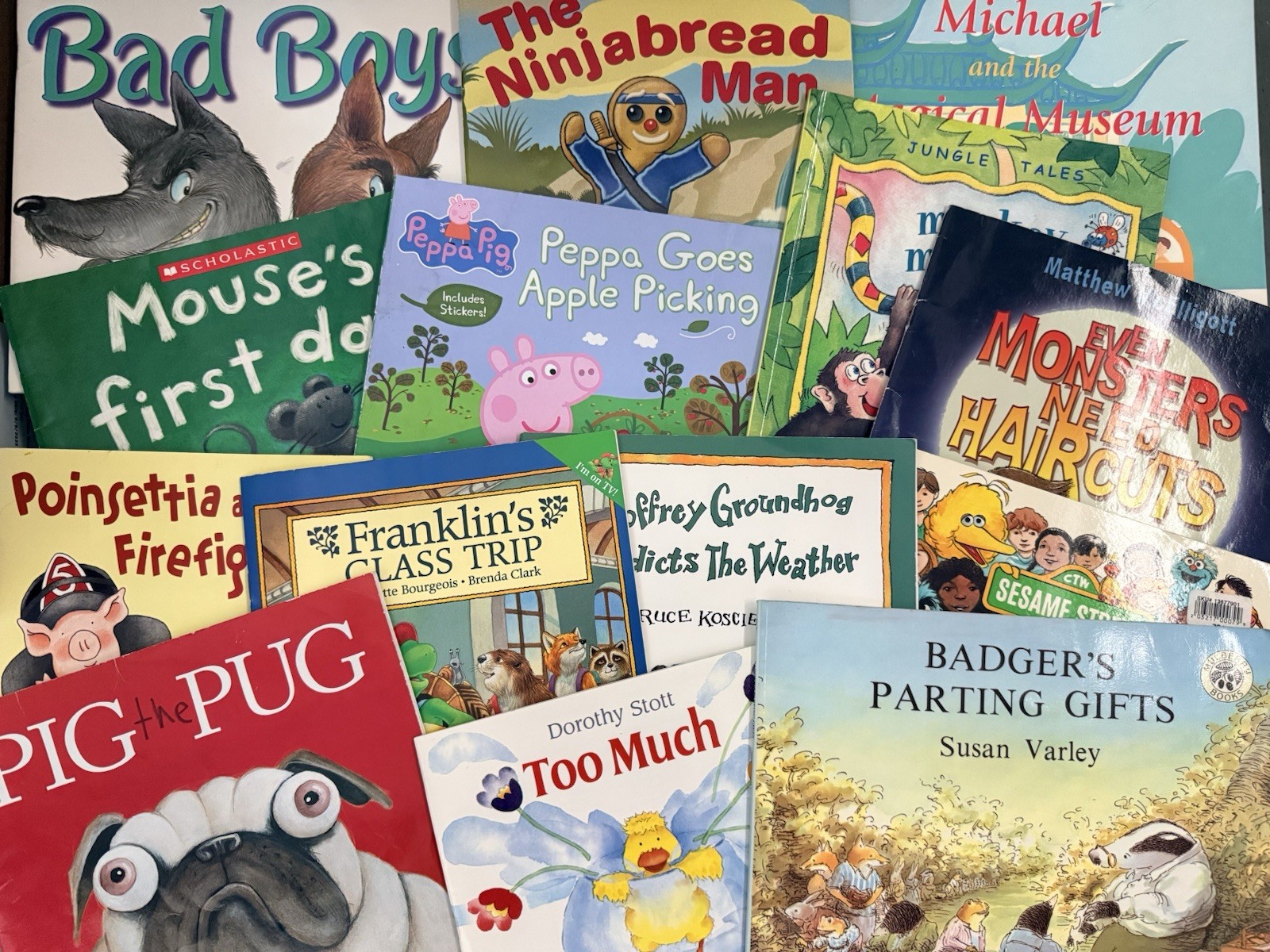 Instant Library Random Lot of 50 Books for Children’s/Kids/ Toddler/Preschool PB