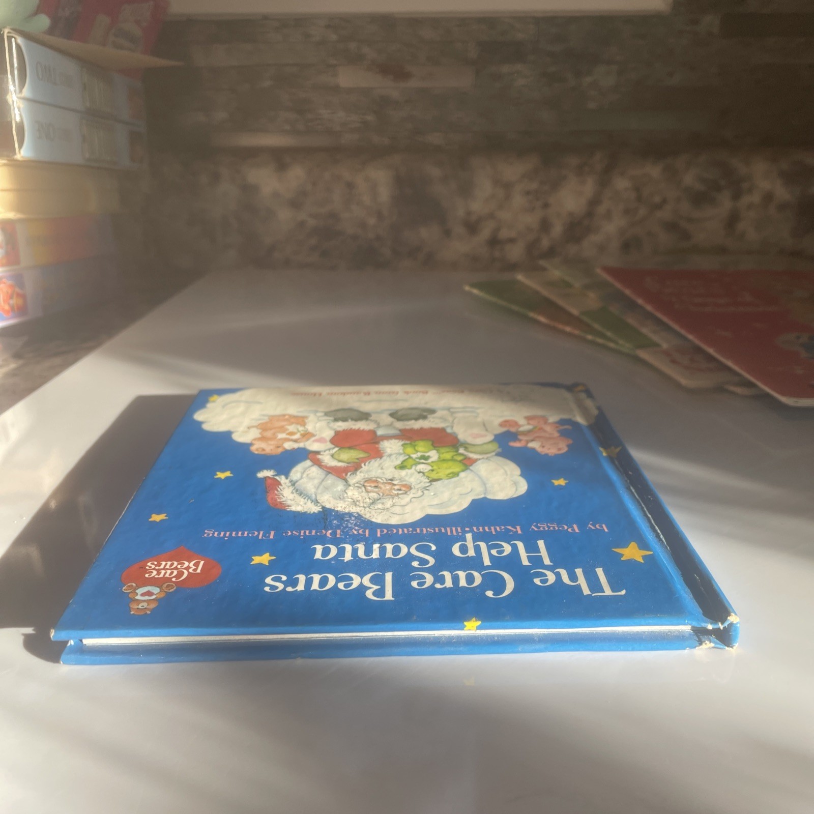 The Care Bears Help Santa Book 1984 Hardcover