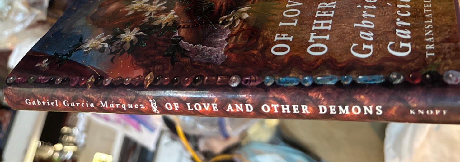 Of Love and Other Demons Gabriel García Márquez (1995) Ist Ed, HC DJ