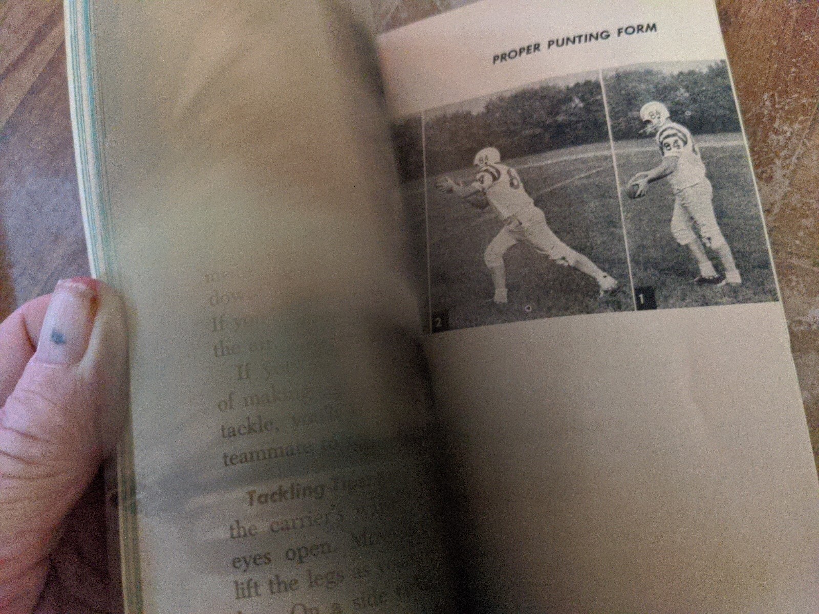 1966 Booklet How to Star in Football by Herman L. Masin 62 Pages
