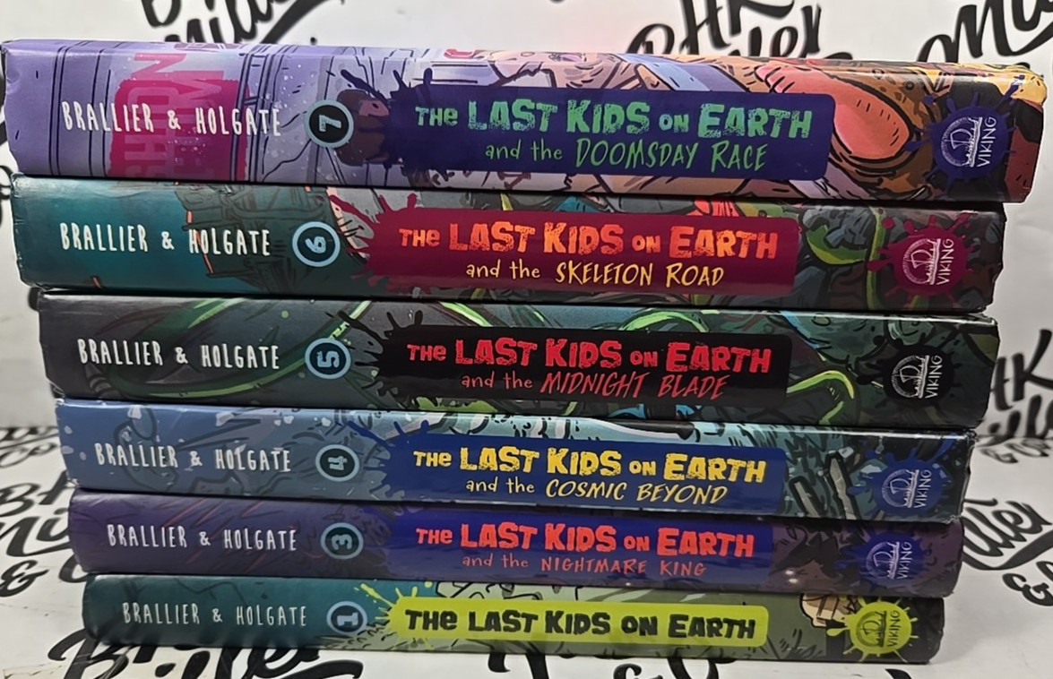 The Last Kids On Earth – Lot Of 6 Books By Max Brallier – HC