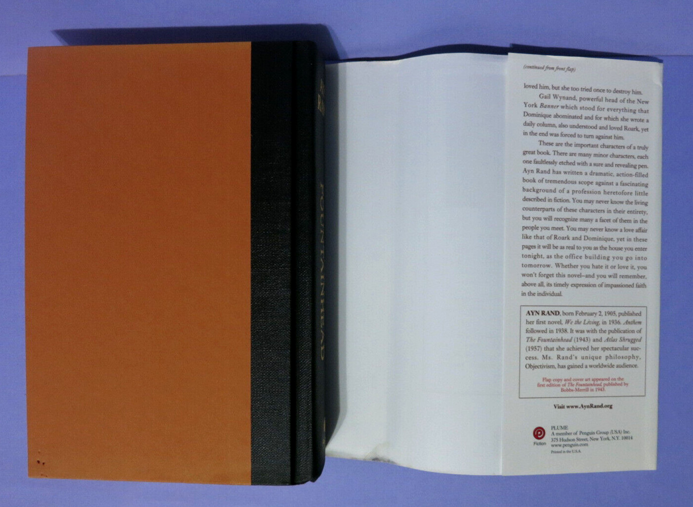 The Fountainhead by Ayn Rand Centennial Edition HCDJ