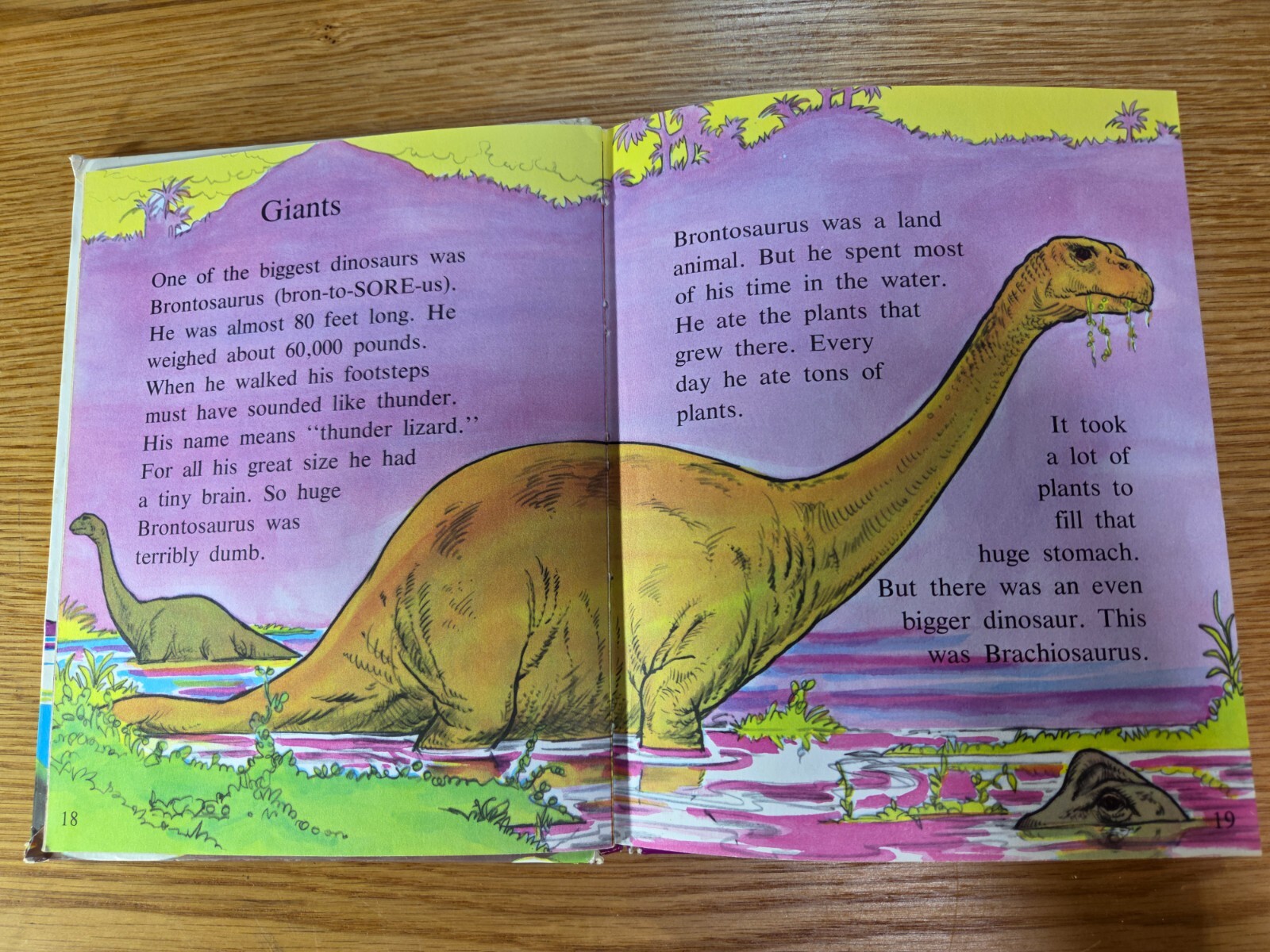 Prehistoric Monsters Did the Strangest Things 1974 Hardcover HC