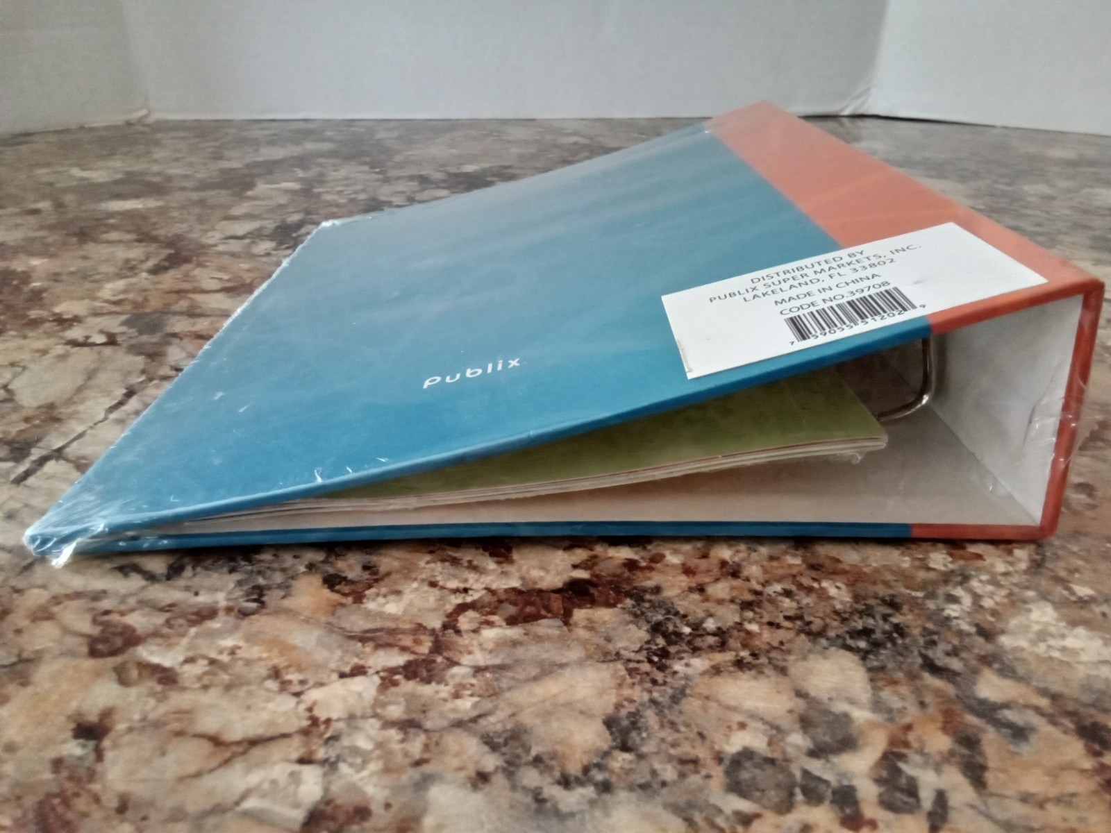 Publix Aprons Simple Meals Recipe 3 Ring Binder with Index Cards New NO RECIPES