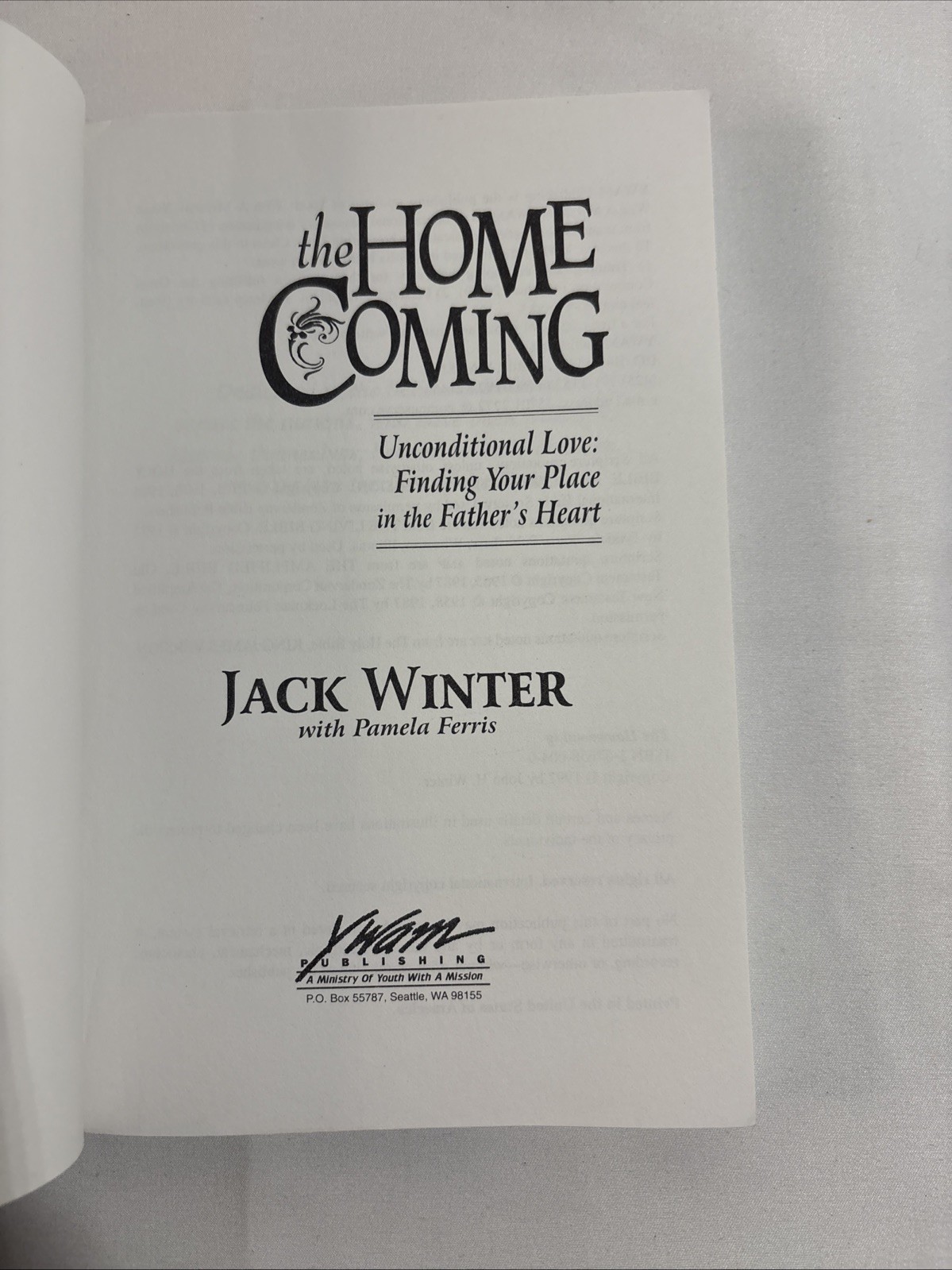 The Homecoming Unconditional Love: Finding Your Place in the Father’s Heart