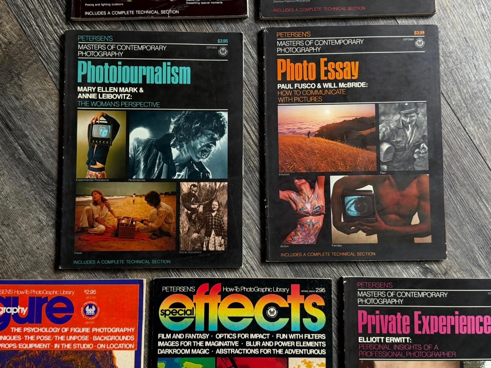 PETERSEN’S Masters Of Contemporary Photography Series Book Lot 7pc How To Guide