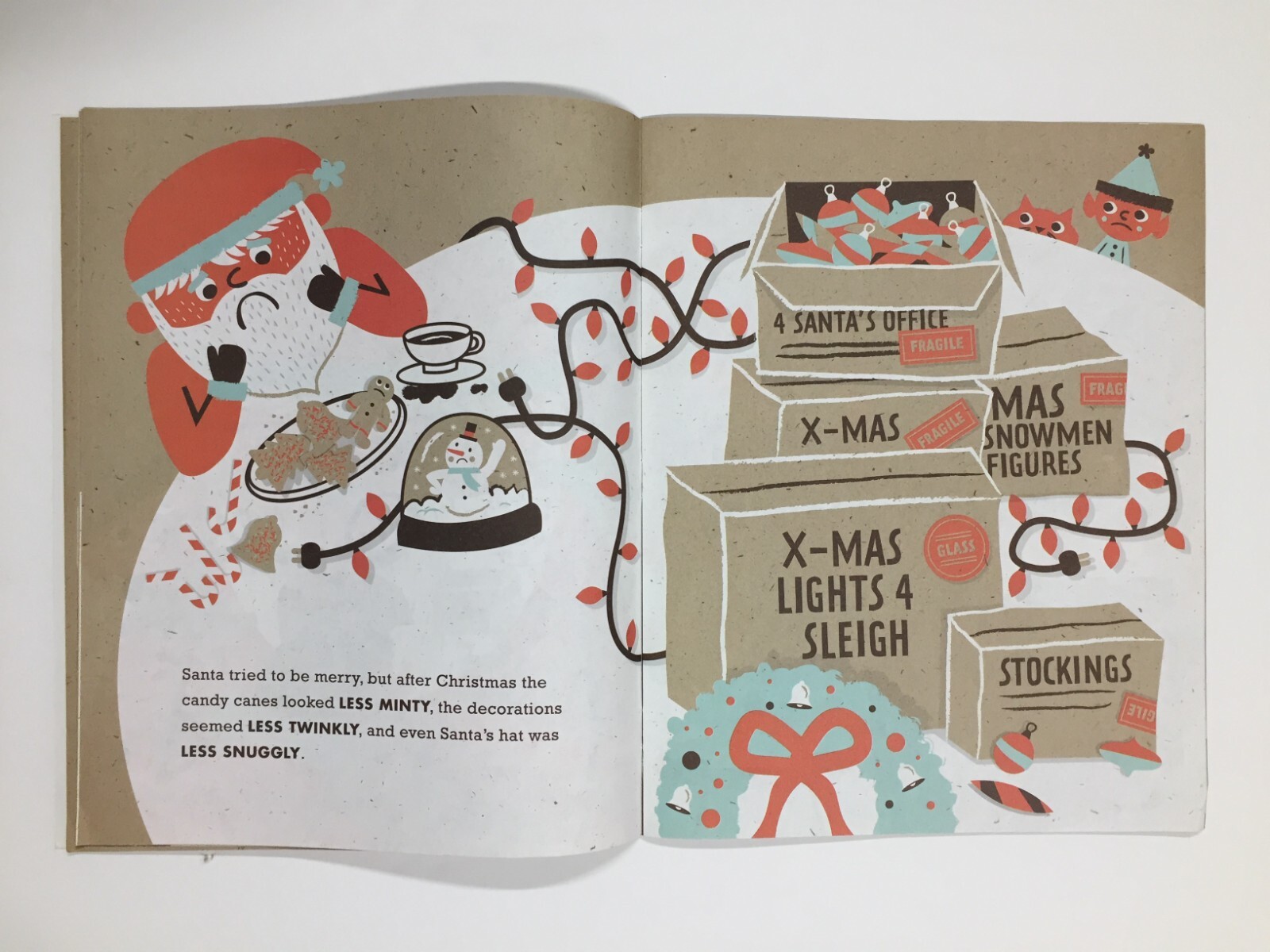 Sad Santa by Tad Carpenter Scholastic Paperback