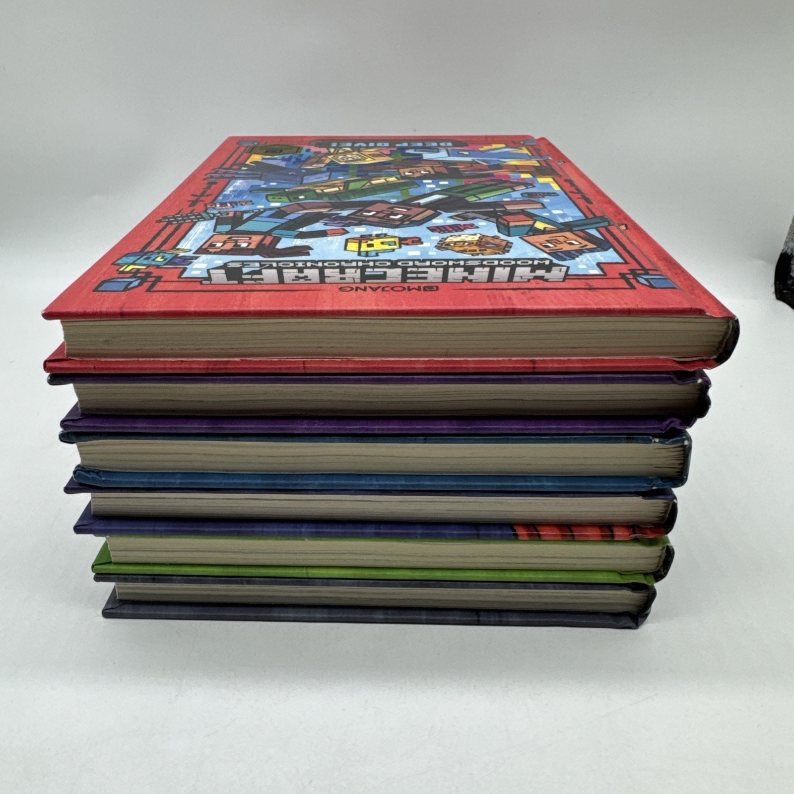 Mojang Lot of 6 Minecraft: Woodsword Chronicles Chapter Books 1 – 6