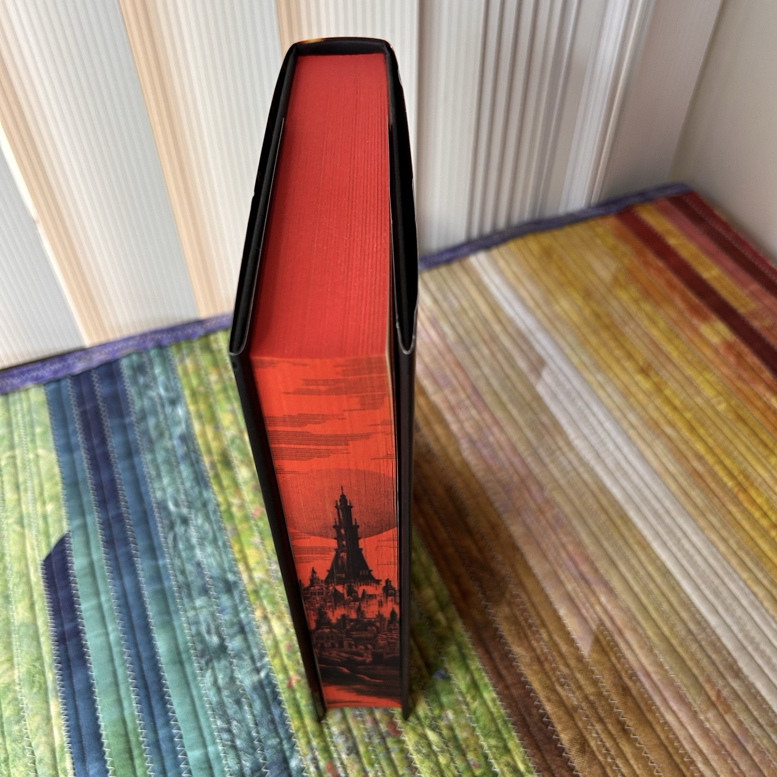 The Dagger and the Flame by Catherine Doyle ~ Fairyloot Signed Sprayed Edges