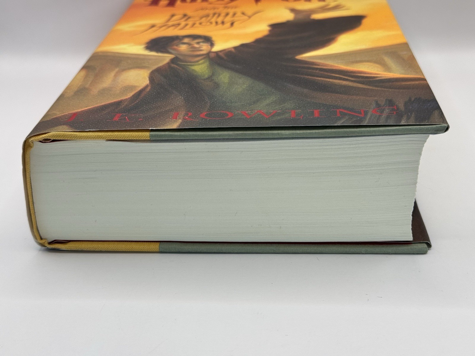 Harry Potter And The Deathly Hallows 2007 1st edition ERROR 759 End Page HC DJ