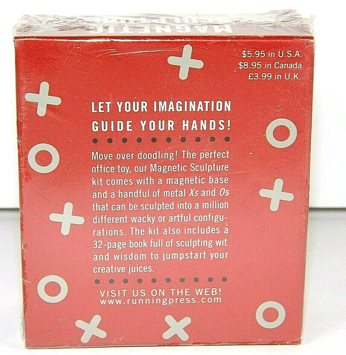 Magnetic Sculpture It’s Never the Same Thing Twice Running Press Fun X’s O’s New