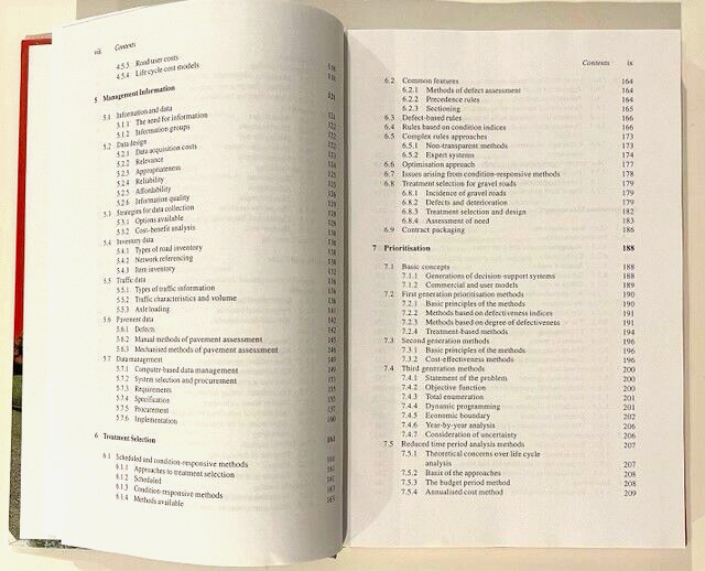 Road Maintenance Management Concepts and Systems HTF Book CIVIL ENGINEERING