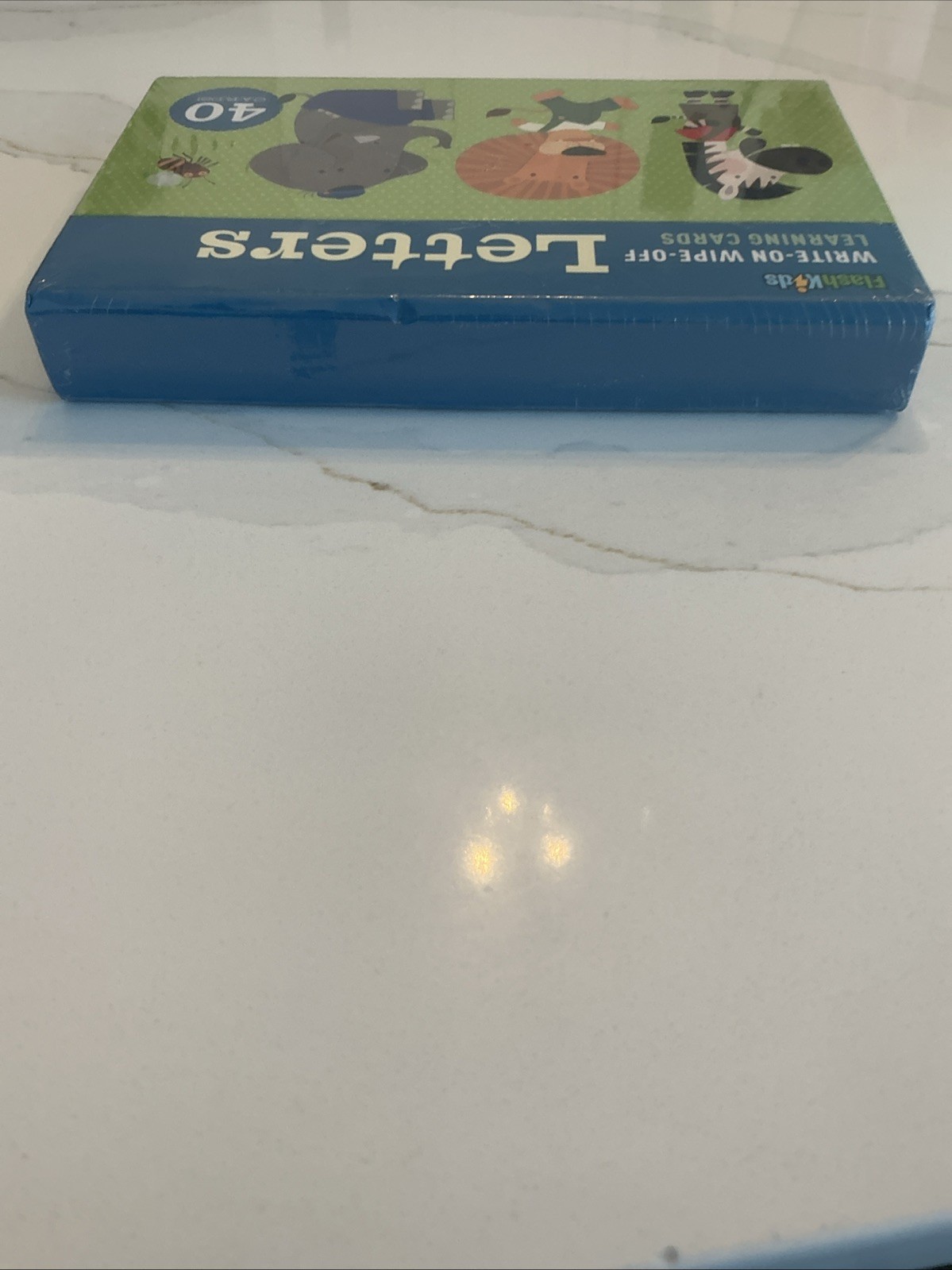 Write-On Wipe-Off Learning Cards: Letters