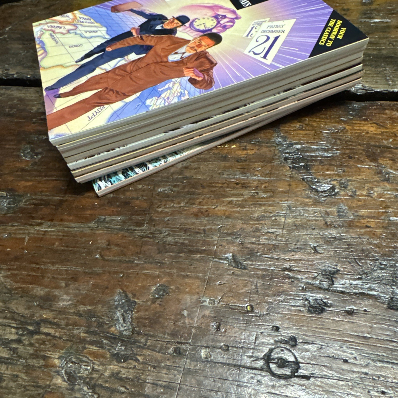 Lot Sale, Classics Illustrated, 1997, 9 Paperbacks