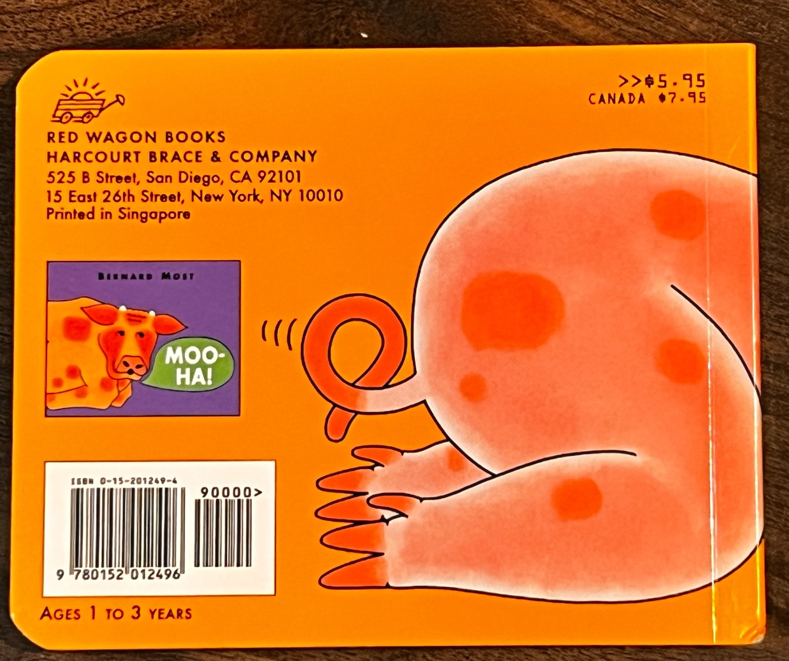 Oink-Ha! by Bernard Most – Funny Pig Joke Book for Toddlers – Red Wagon Books