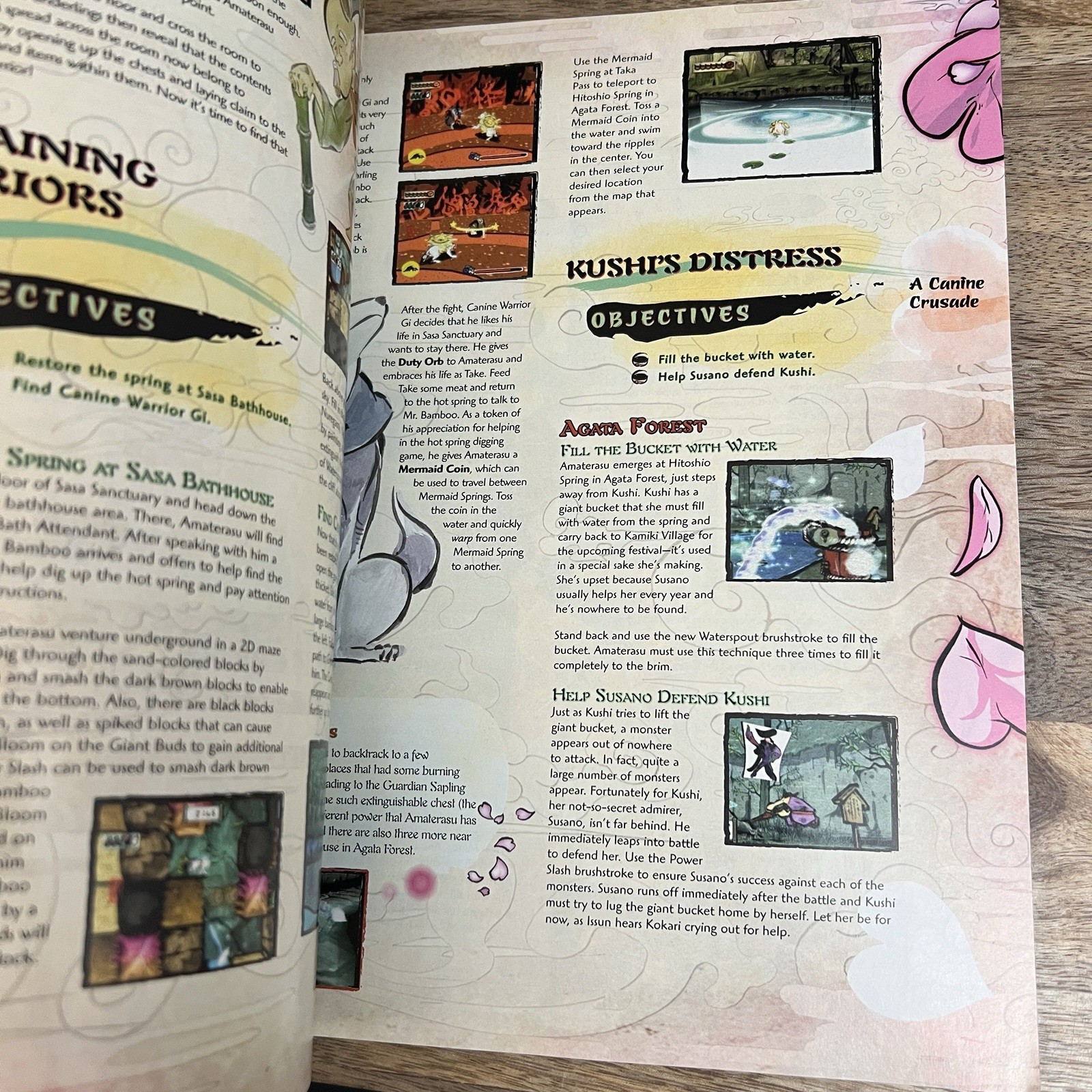 Okami Official Strategy Guide Nintendo Wii Doug Walsh BradyGames 2008
