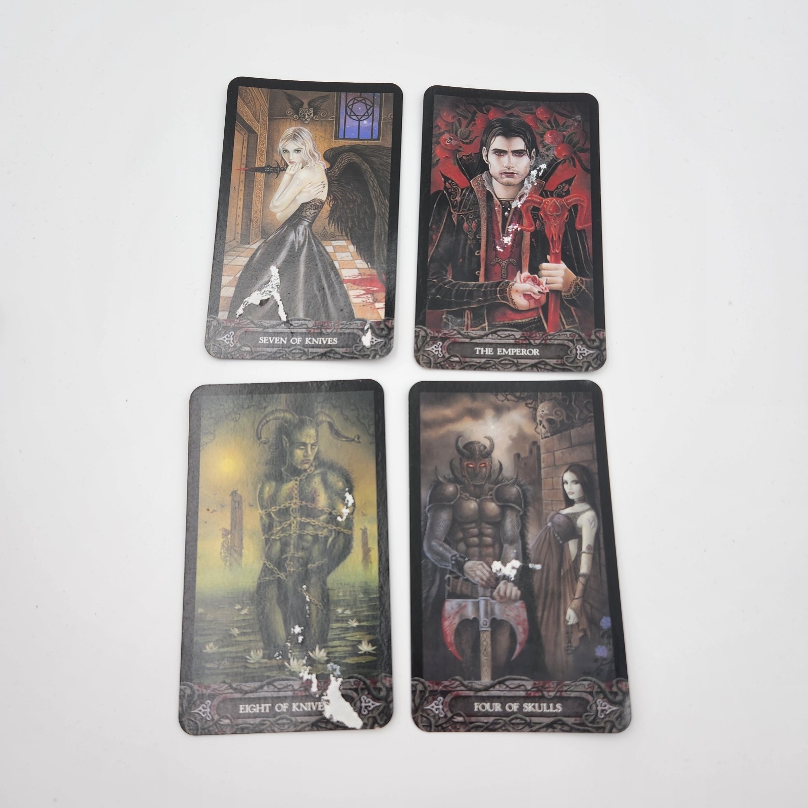 Phantasmagoria By Ian Daniels The Tarot Of Vampyres Guidebook Paperback w/ Cards