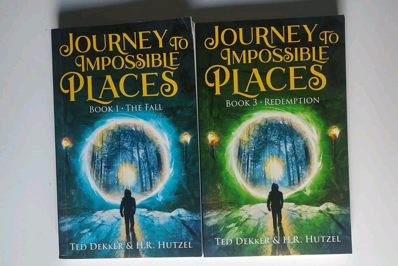 Journey To Impossible Places by Ted Dekker & H.R. Hutzel Books 1 & 3